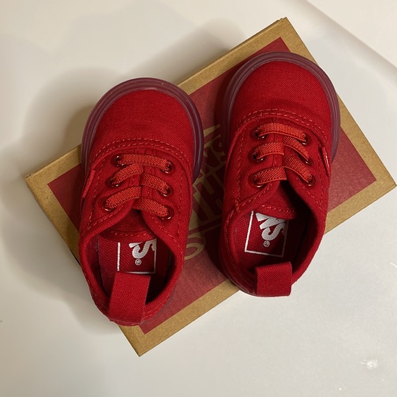 Translucent red vans - Picture 2 of 3